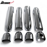 2015-2022 Jeep Renegade Chrome Door Handle Cover 1 Keyhole 2 Smart Key Cut-Out