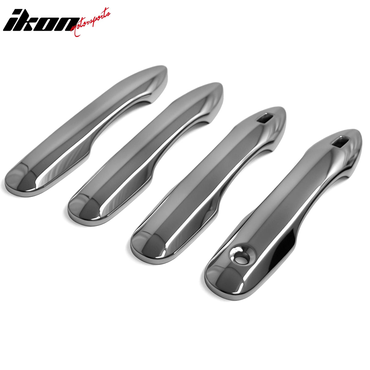 2018-2024 Toyota Camry Chrome ABS Door Handle Cover w/ 1 Key Hole& 2 Smart Key Cut-Out