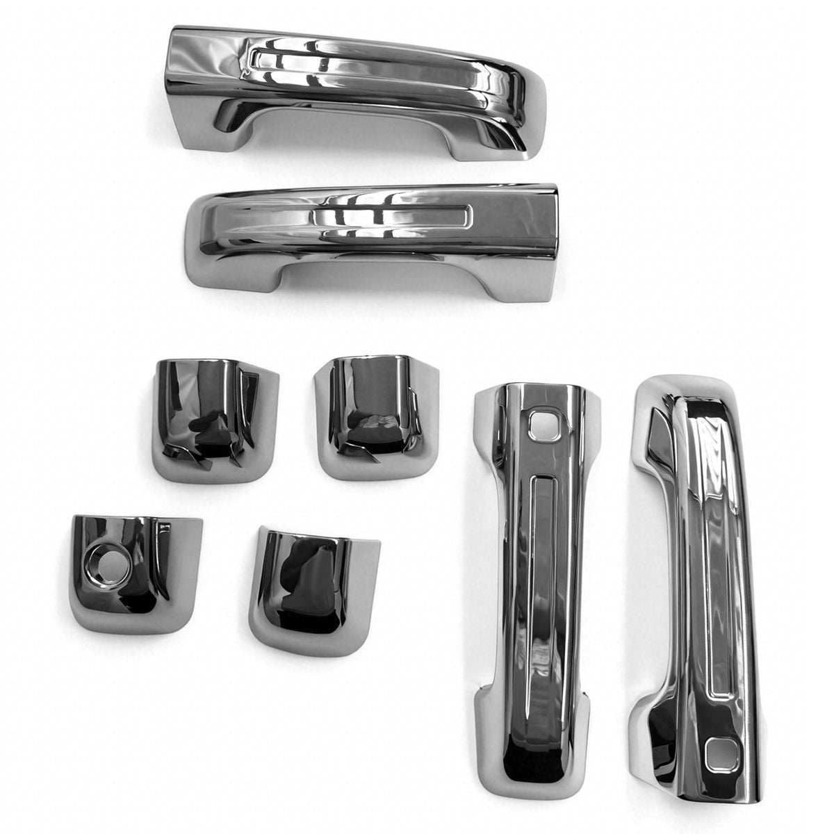 2019-2026 Ram 1500 2500 Door Handle Cover w/ 1-Key Hole& 2-Smart Key Cut Out