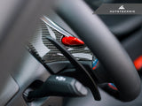 AutoTecknic Carbon Steering Wheel Top Cover - G30 5-Series | G32 6-Series GT | G11 7-Series