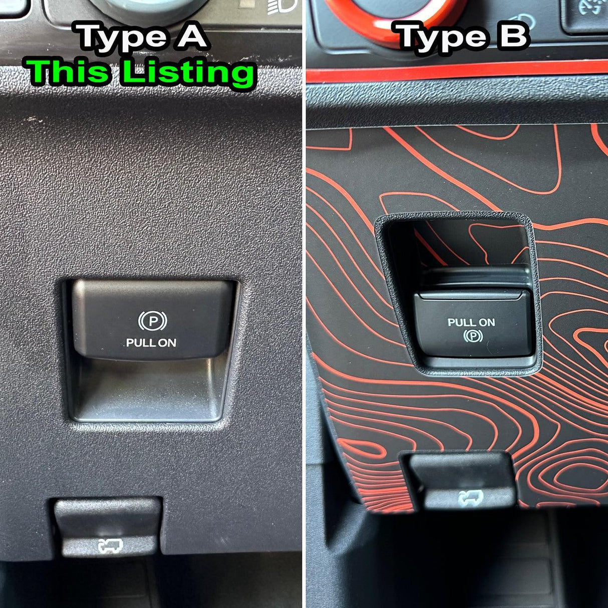 Topo Understeering Panel Overlay (Printed Series) - 2021-2022 Bronco (Type A)