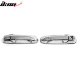 2002-2008 Dodge Ram 1500 2500 3500 2005-2011 Dakota Chrome Door Handle Covers w/ 1 Key Hole
