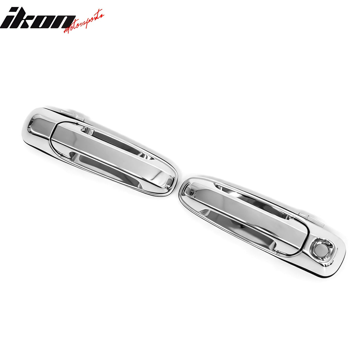 2002-2008 Dodge Ram 1500 2500 3500 2005-2011 Dakota Chrome Door Handle Covers w/ 1 Key Hole