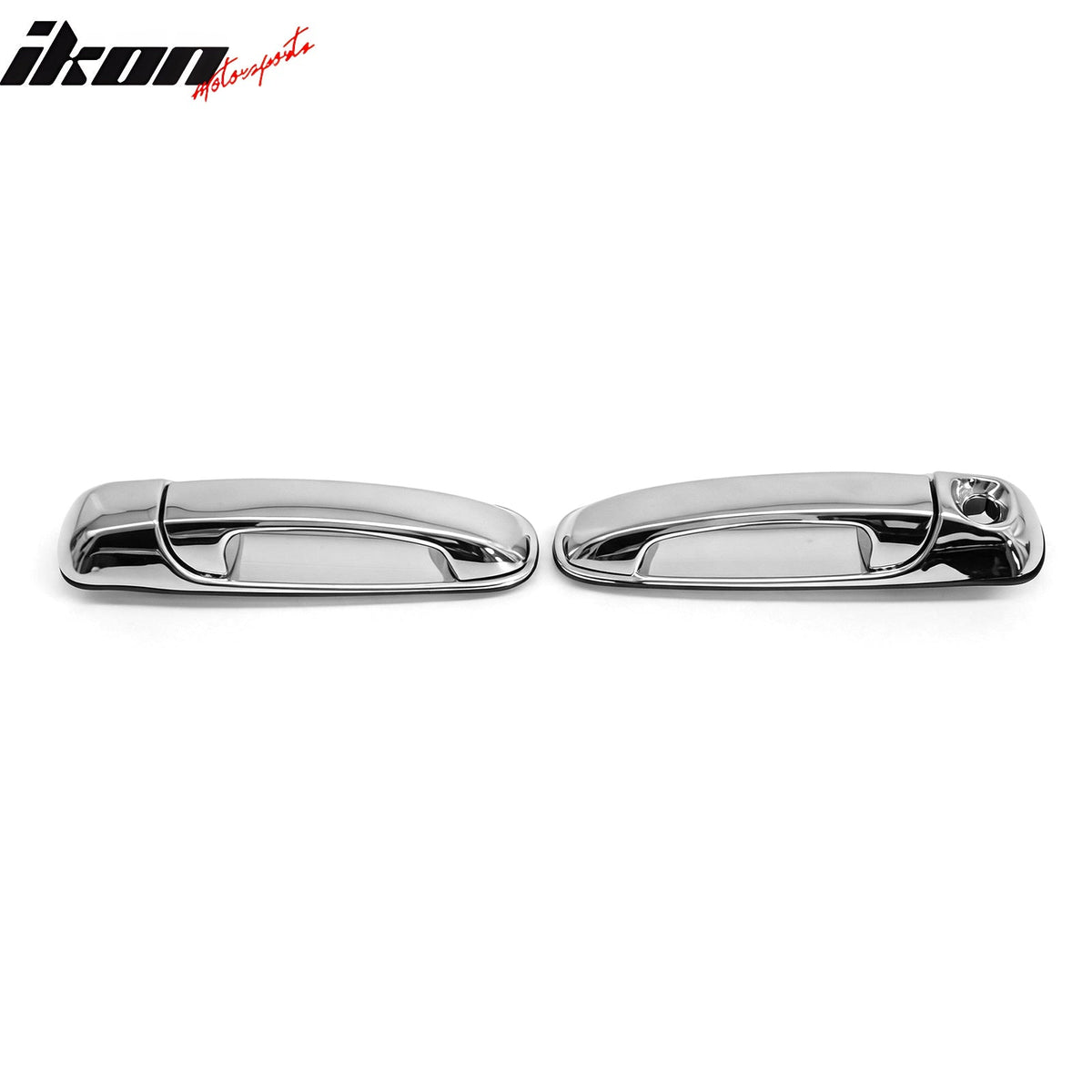 2002-2008 Dodge Ram 1500 2500 3500 2005-2011 Dakota Chrome Door Handle Covers w/ 1 Key Hole
