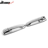 2002-2008 Dodge Ram 1500 2500 3500 2005-2011 Dakota Chrome Door Handle Covers w/ 1 Key Hole