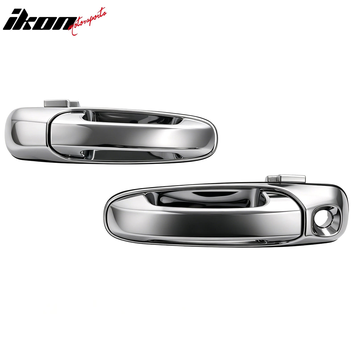 2002-2008 Ram 1500 2500 3500 & 2005-2011 Dodge Dakota Door Handle Covers Chrome ABS