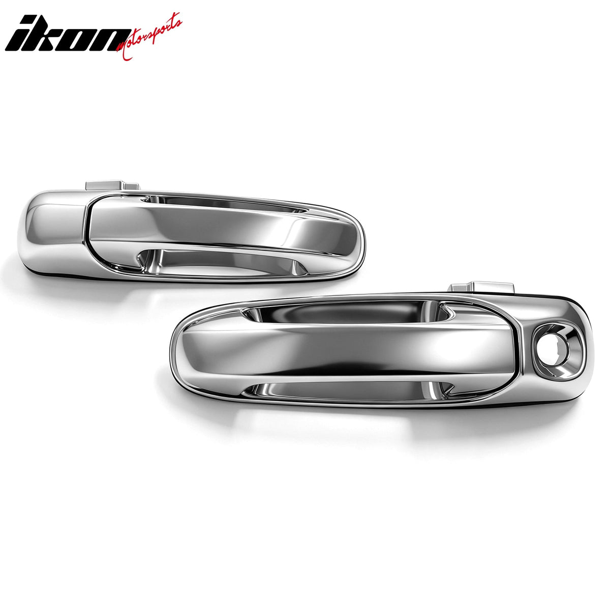 2002-2008 Ram 1500 2500 3500 & 2005-2011 Dodge Dakota Door Handle Covers Chrome ABS