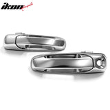 2002-2008 Ram 1500 2500 3500 & 2005-2011 Dodge Dakota Door Handle Covers Chrome ABS