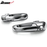 2002-2008 Ram 1500 2500 3500 & 2005-2011 Dodge Dakota Door Handle Covers Chrome ABS