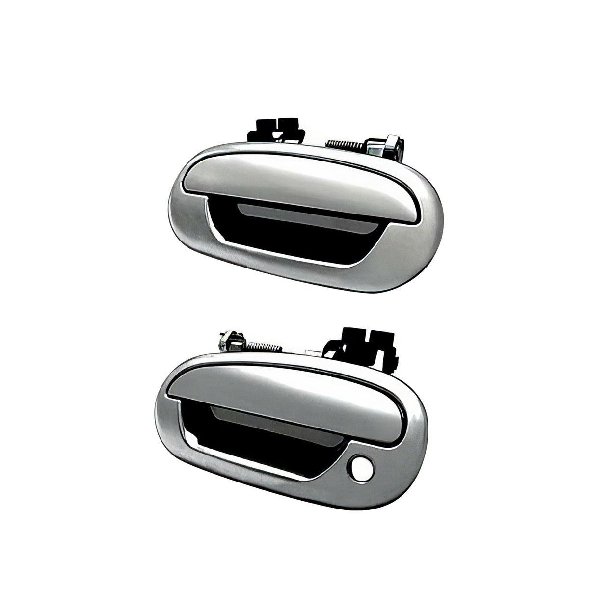Door Handle Cover for Ford F-150 1997-2003 Chrome 2PCS W/1-Keyhole ABS