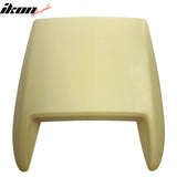2002-2008 Dodge Ram Front Air Flow Intake Vent Hood Bonnet Scoop Cover Unpainted with Gel Screen Decal