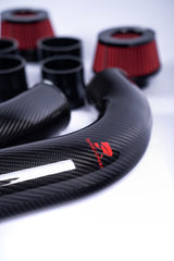 RENNELEMENT G90/G99 M5 3.5” Dry Carbon Fiber Front Mount Intake System