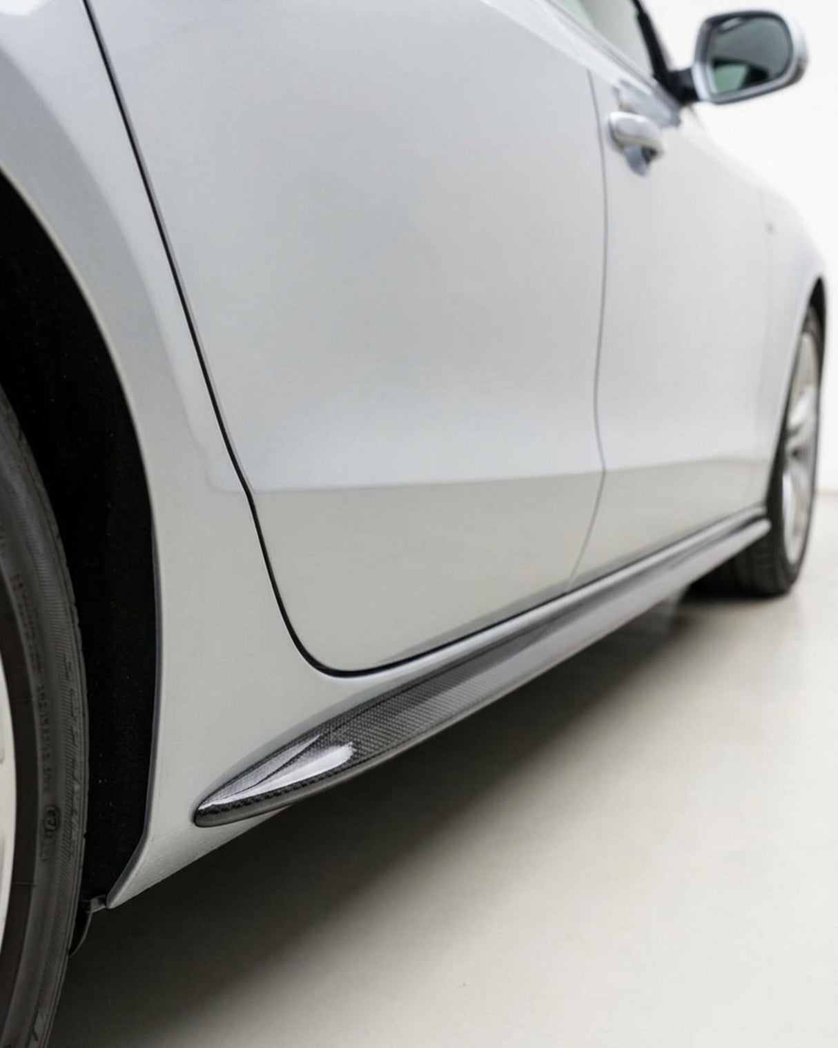 2010–2011 Audi A5 8T Sportback Side Skirt Extensions – Carbon Fiber