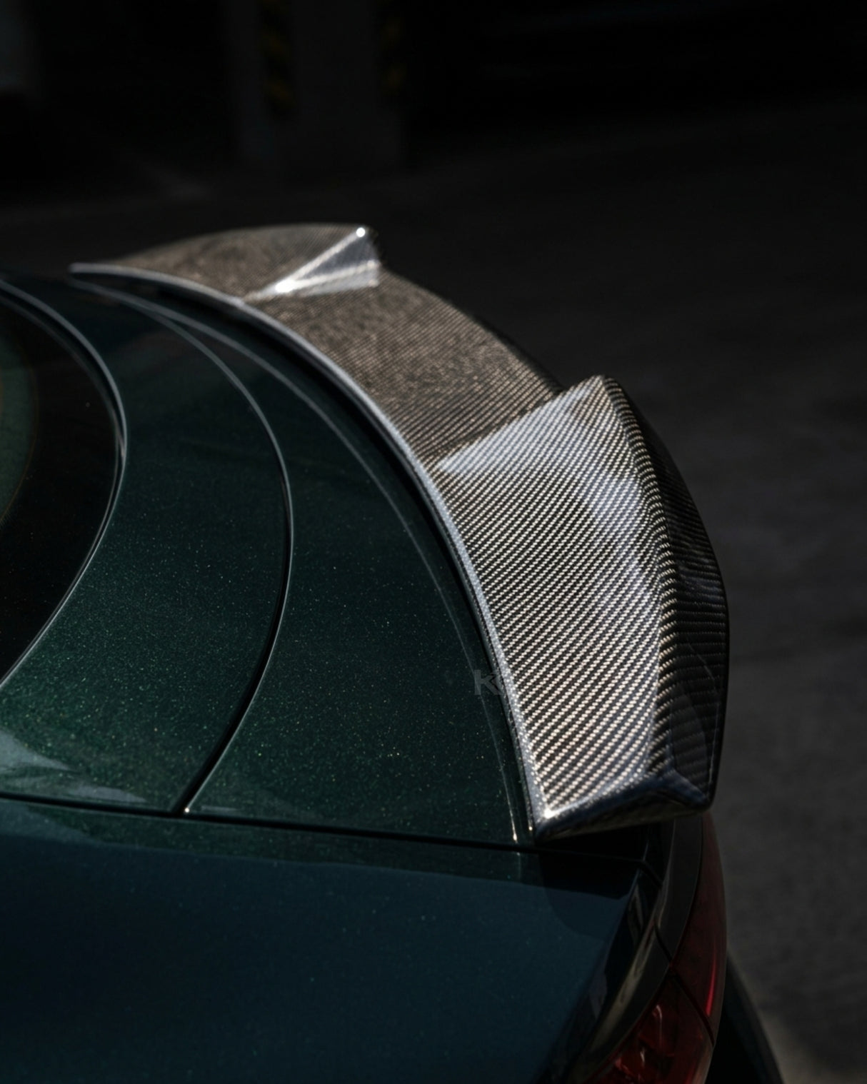 2019–2024 Audi A7 / S7 / RS7 C8 Sportback Ducktail Style Rear Trunk Spoiler Wing – Carbon Fiber