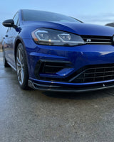 2017–2019 Volkswagen Golf R / R-Line MK7.5 Front Spoiler Lip – Carbon Fiber