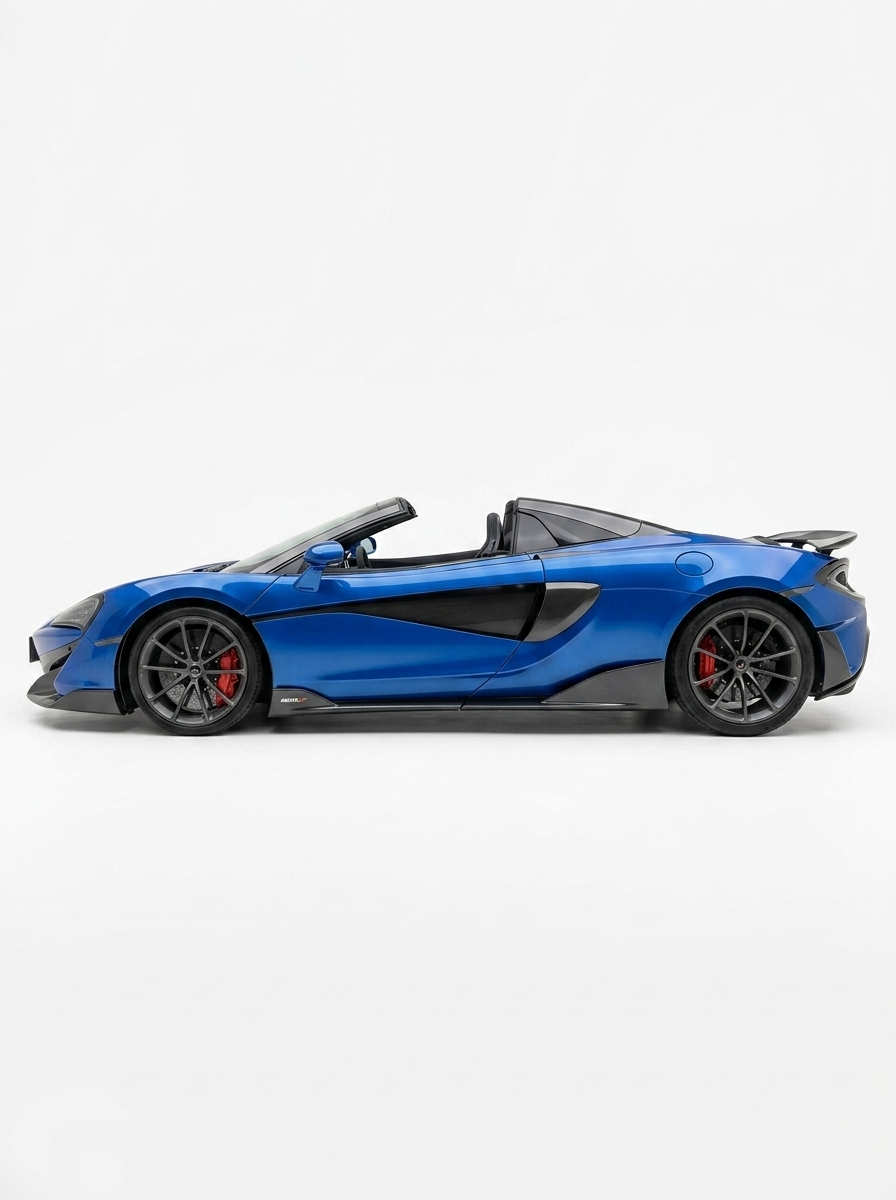 2015-2019 McLaren 540C 570S 570GT 600LT Side Skirts (Pair) - Dry Carbon Fiber
