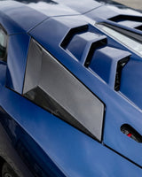 2011–2022 Lamborghini Aventador Rear Air Intakes – Dry Carbon Fiber