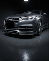2014–2016 Audi A3 S-Line / S3 8V Sedan Front Bumper Splitter – Carbon Fiber