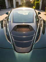 McLaren 720S 720S Spider Dry Carbon Fiber Engine Cover Upper OEM Style 2017 - 2019