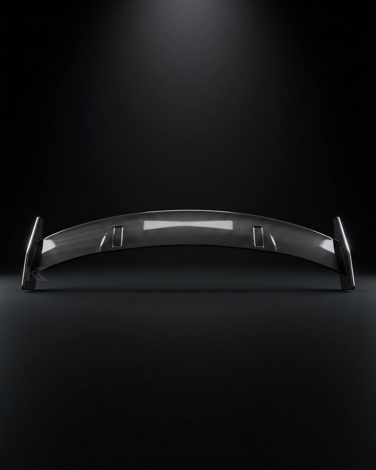 2019–2023 Audi R8 V10 Coupe M-Style High Rear Wing Spoiler – Dry Carbon Fiber