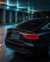 2009–2016 Audi A5 / A5 S-Line B8 8T Sportback Ducktail Rear Trunk Spoiler – Carbon Fiber