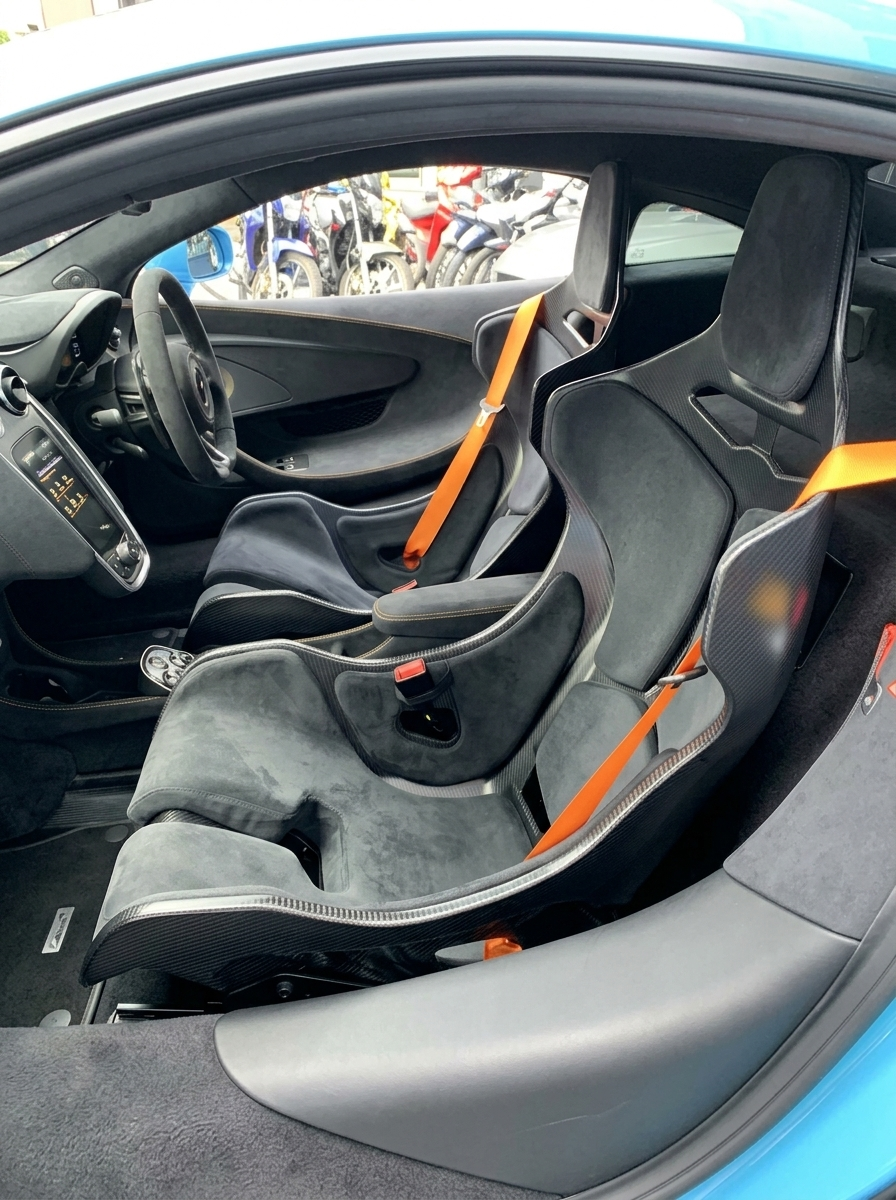 McLaren Carbon Fiber Sport Bucket Seats 540C 570S 600LT 650S 675LT 720S MP4-12C