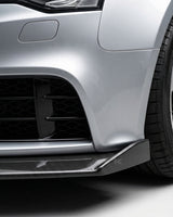 2012–2015 Audi RS5 8T Coupe / Convertible Front Bumper Lip Spoiler – Carbon Fiber