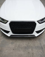 2016–2021 Audi A4 B9 Front Bumper Lip Splitter – Carbon Fiber