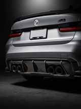 BMW 3 Series G80 M3 G82 G83 M4 Euro Version OE Style Carbon Fiber Rear Diffuser (2019 - 2024)