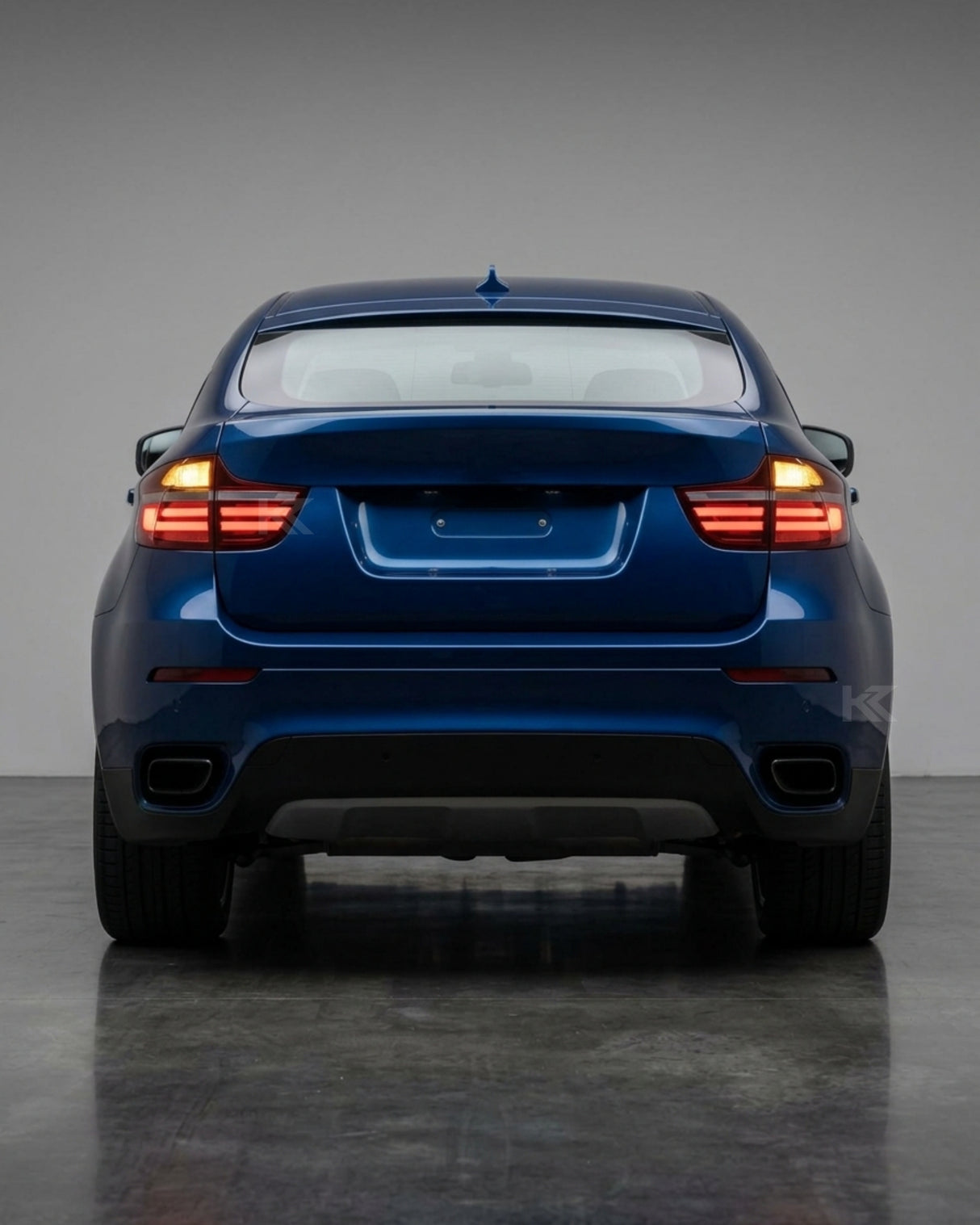 BMW X6 E71 Red and Smoked LED Tail Light Upgrades 2007-2014