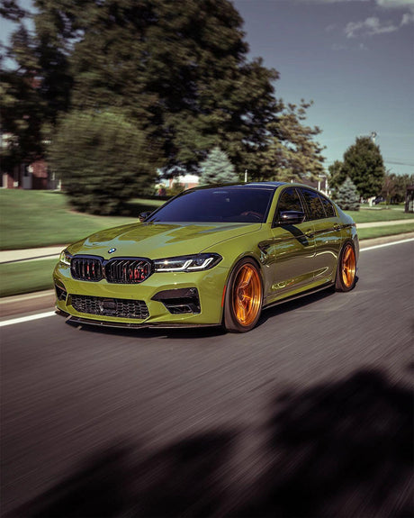 BMW 5 Series F90 M5 LCI ST Style Carbon Fiber Front Lip (2020+) - K2 Industries