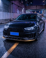 2019 Audi RS4 B9 Front Center Lip Splitter – Pre-Preg Dry Carbon Fiber