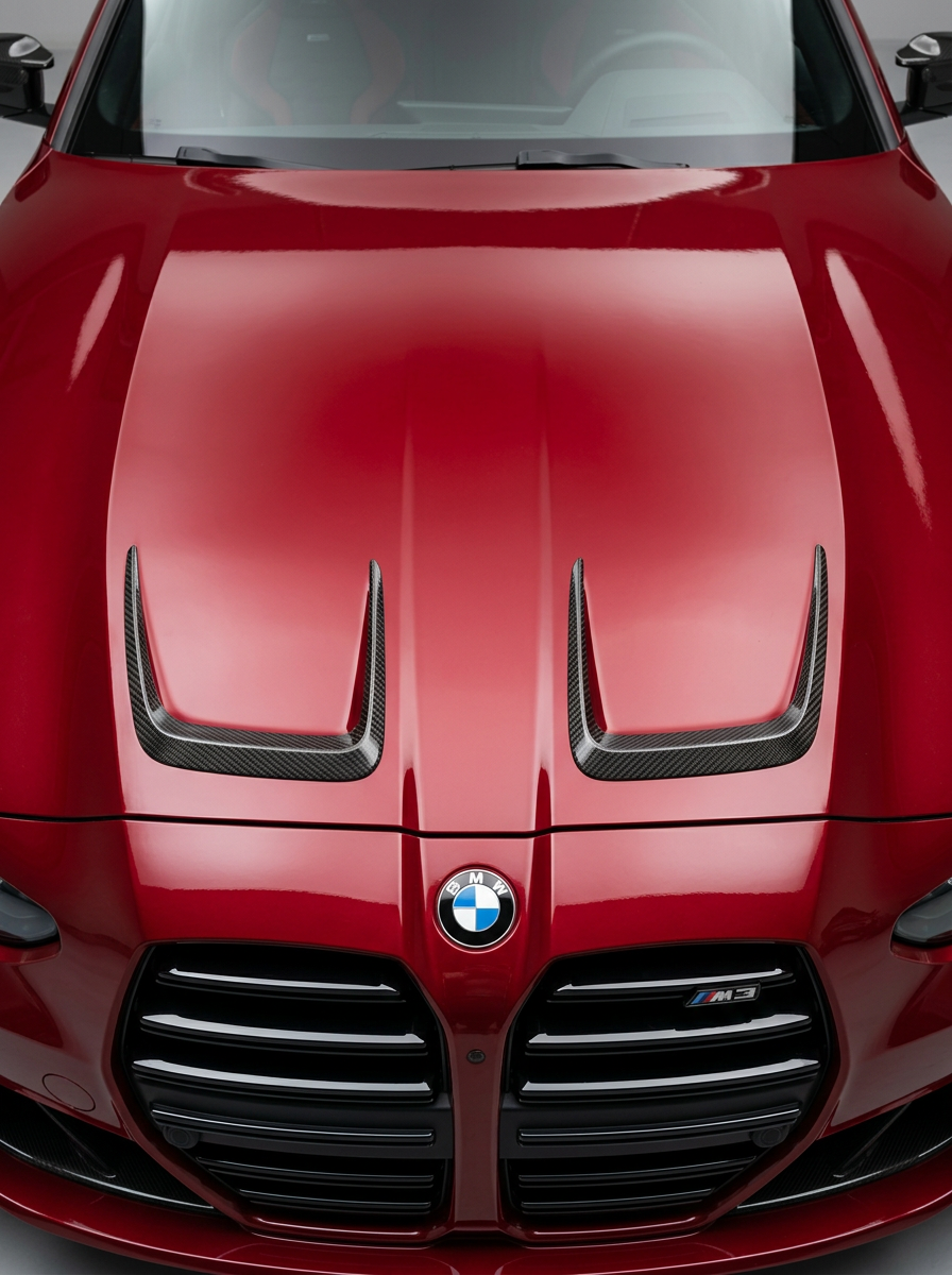 BMW 3/4 Series G80/G81/G82/G83 Carbon Fiber Hood Vents (2021+)