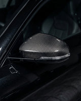 2008–2014 Audi R8 / 2008–2012 Audi TT Side Wing Mirror Covers – Carbon Fiber
