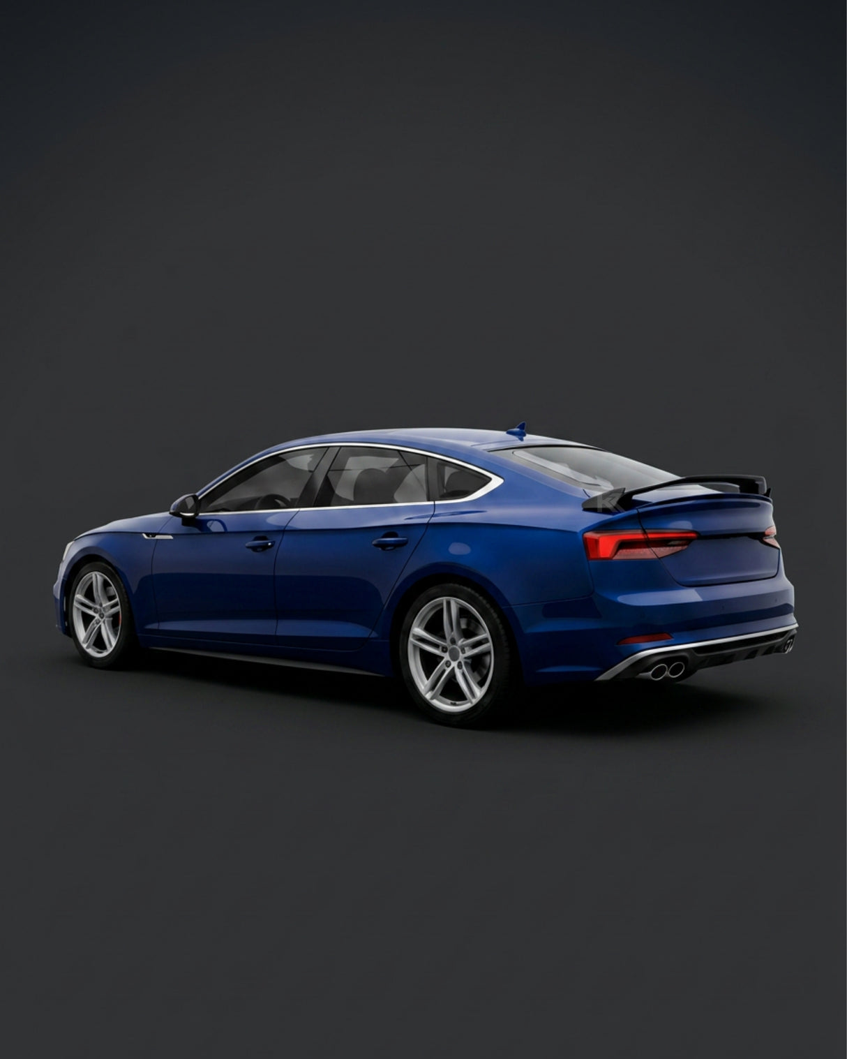 2017–2024 Audi A5 / S5 / RS5 Sportback Rear Trunk Spoiler – Carbon Fiber