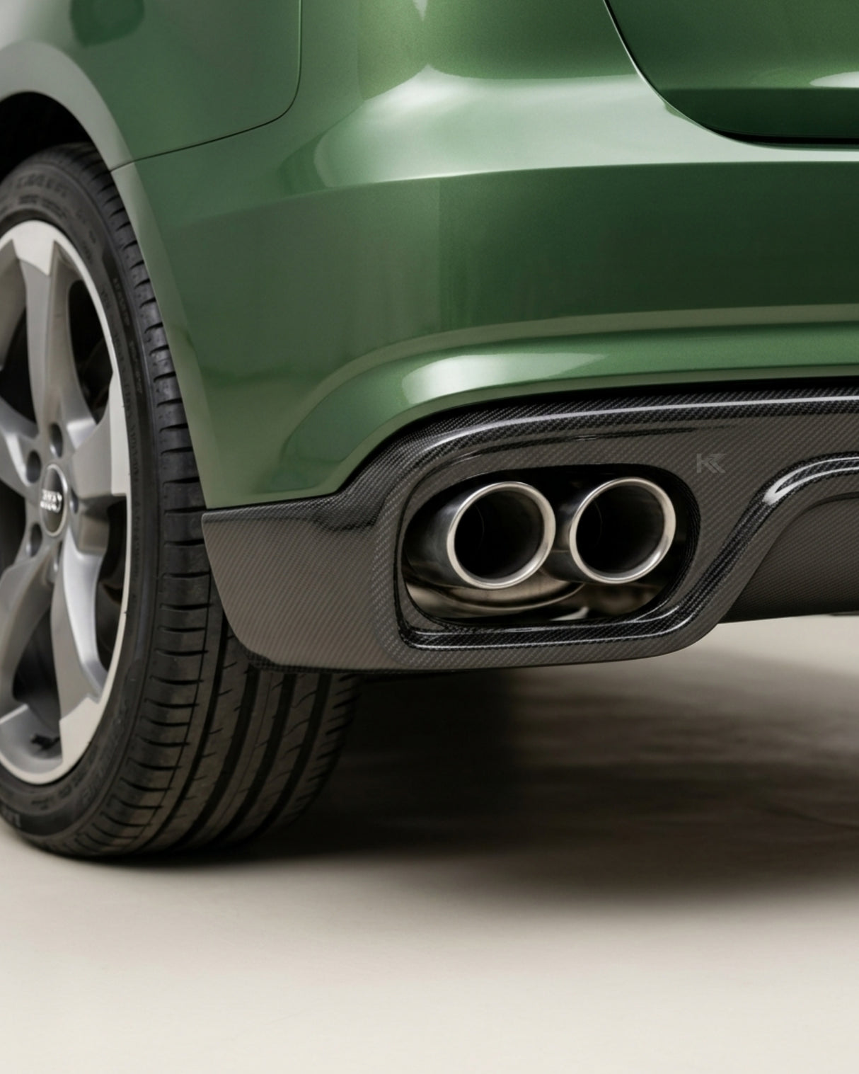 Audi A4 B9 Avant Rear Diffuser Extension – Carbon Fiber