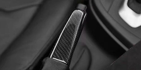 BMW Carbon Fiber Handbrake Lever Cover - K2 Industries