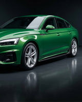 Audi A5 S-Line / S5 B9.5 Carbon Fiber Side Skirt Extensions – Sportback (2020–2023)