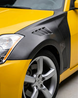 2009–2020 Nissan 370Z RS-1 Style Front Fenders – Carbon Fiber