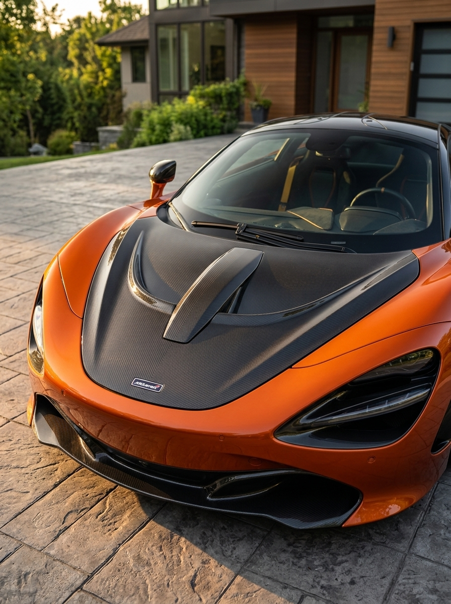 McLaren 720S Dry Carbon Fiber Bonnet Hood 2017 - 2022