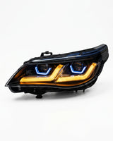 BMW 5-Series E60 E61 525i 530i 535i "Modern Style" LED Headlights (2003-2010)