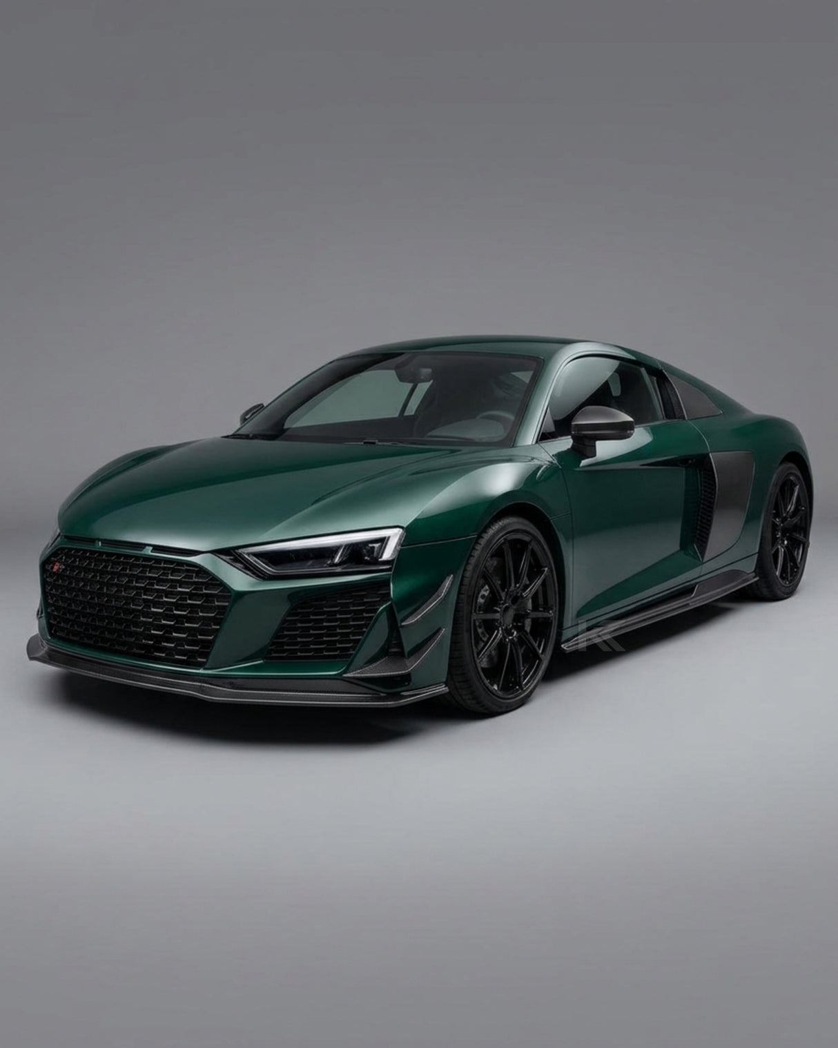 2019–2023 Audi R8 V10 Coupe Side Skirt Extensions – Prepreg Dry Carbon Fiber