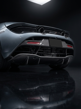 McLaren 720S Spider Dry Carbon Fiber Rear Bumper OEM Style 2017 - 2019