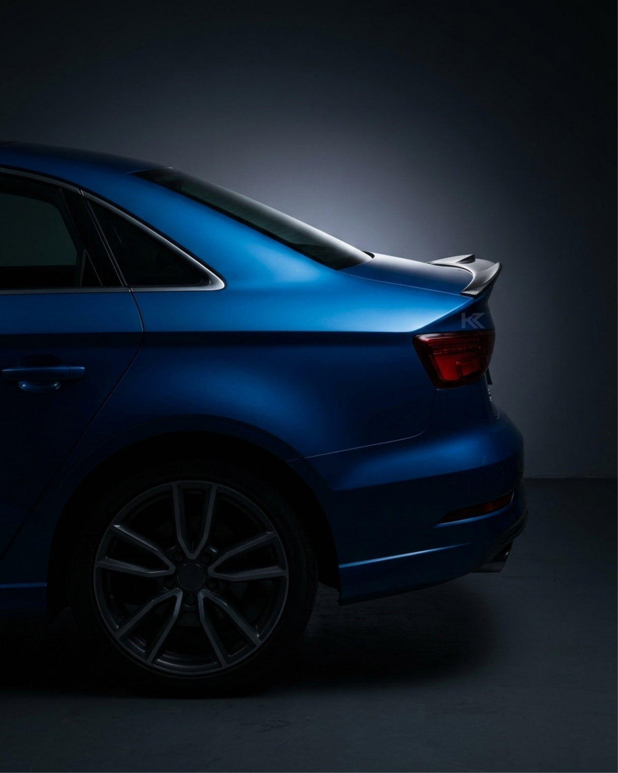 2014–2019 Audi A3 S-Line / S3 / RS3 8V Sedan Rear Trunk Spoiler Wing Lip – Carbon Fiber