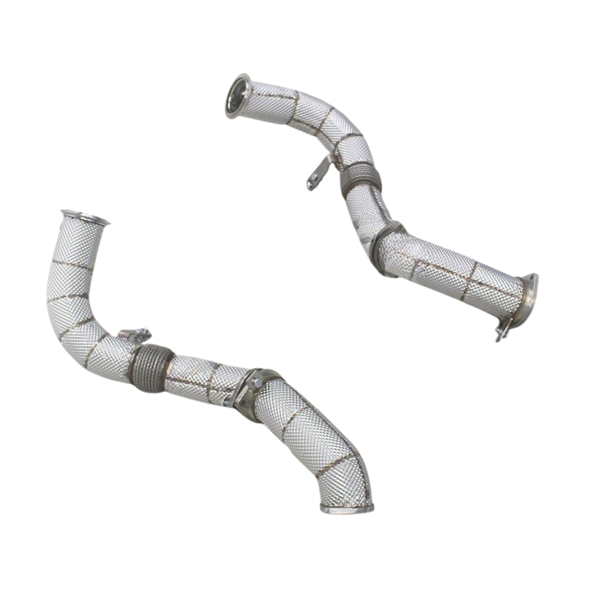 BMW X5 M F95 / X6 M F96 304 Stainless Steel Heat Shield Straight Downpipe 2020+