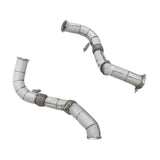 BMW X5 M F95 / X6 M F96 304 Stainless Steel Heat Shield Straight Downpipe 2020+