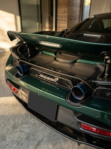 McLaren 720S Spider Dry Carbon Fiber Exhaust Cover OEM Style 2017 - 2019