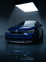 BMW 3 Series F80 M3 F82 F83 M4 CS Style Carbon Fiber Front Lip (2015 - 2019)