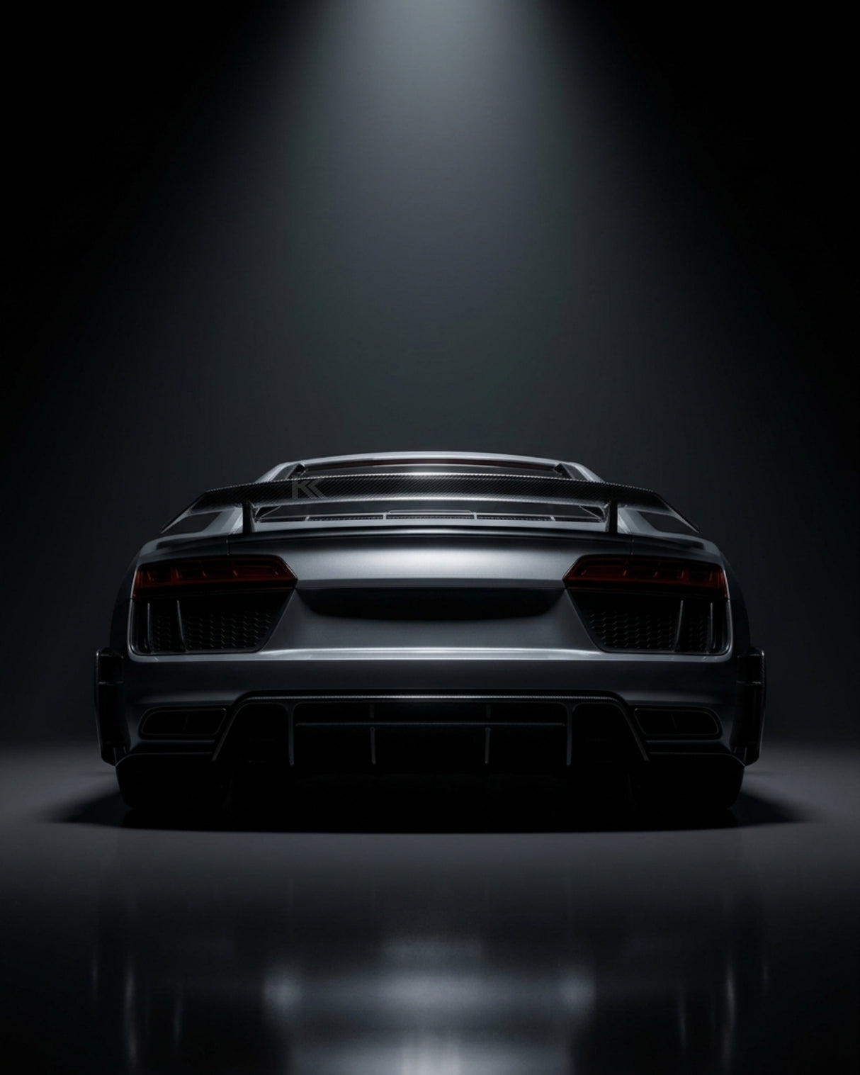 2016–2019 Audi R8 V10 Coupe 4S Gen 2 GT Style Rear Wing Spoiler – Carbon Fiber