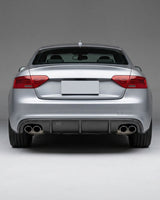 2008–2016 Audi A5 / S5 8T Coupe & Sportback Rear Bumper Diffuser Lip – Carbon Fiber